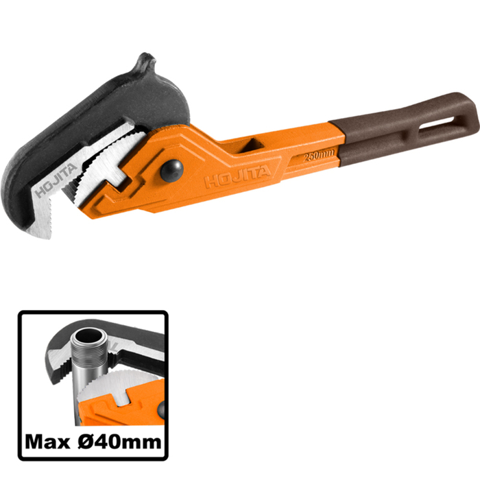 RATCHETING PIPE WRENCH 250MM