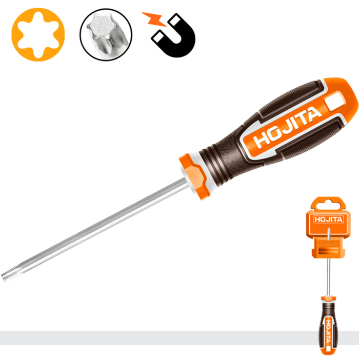 TORX SCREWDRIVER Τ10Χ100ΜΜ