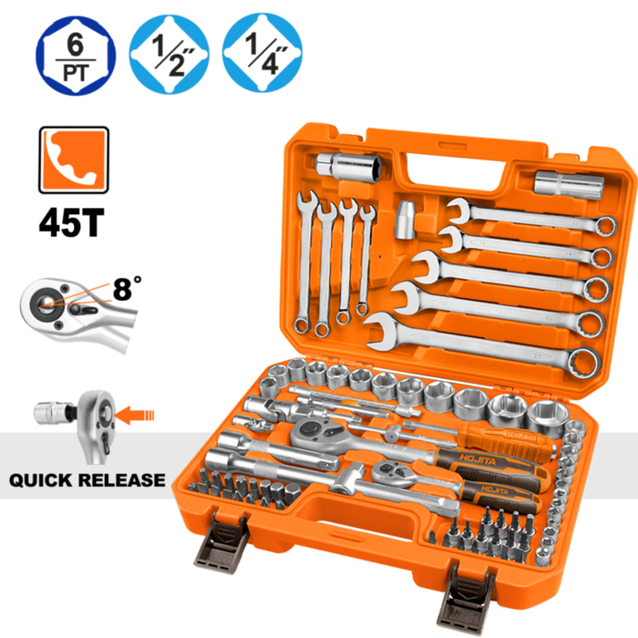82 PCS 1/4