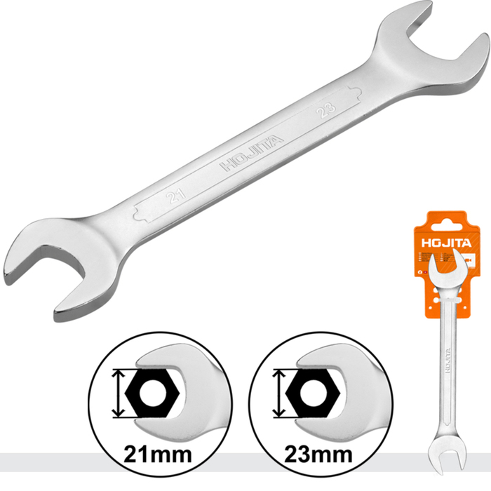 DOUBLE OPEN END SPANNER 21X23MM 