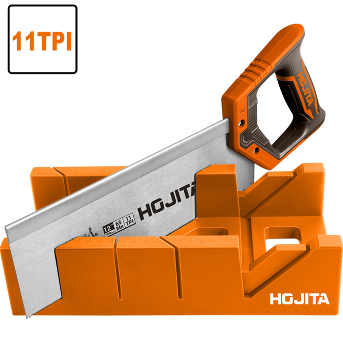 MITRE BOX AND BACK SAW SET 300MM