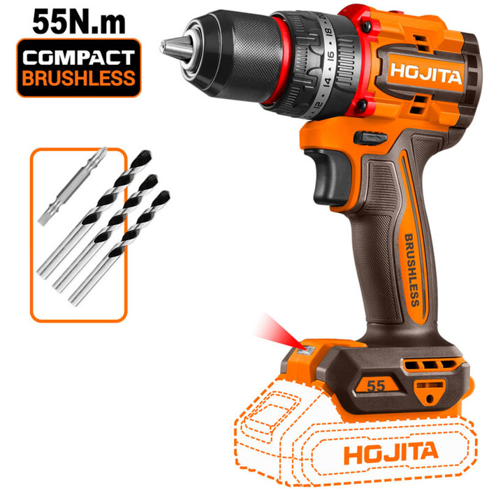 IMPACT DRILL 55NM 20V SOLO