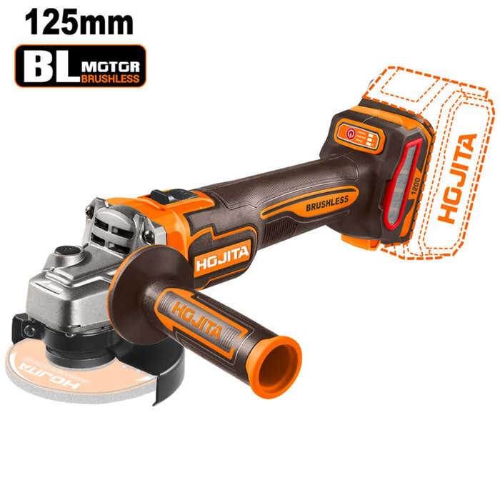 ANGLE GRINDER 125MM 3SPEEDS 20V SOLO