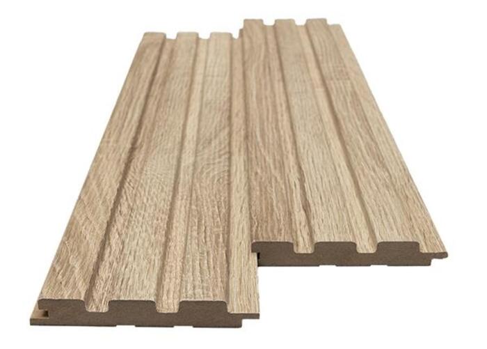 MDF PANEL ΜΕ 3D ΠΗΧΑΚΙΑ 501050 BEAT ST 16/119/2750mm SONOMA OAK