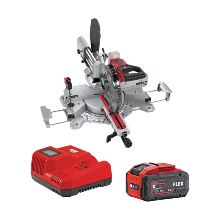 FLEX ΦΑΛΤΣΟΠΡΙΟΝΟ RADIAL ΔΙΠΛΗΣ ΚΟΠΗΣ ΜΠΑΤΑΡΙΑΣ SMS 305 18-EC/ 8.0 Set