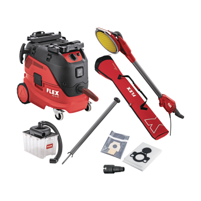 FLEX ΣΕΤ - ΤΡΙΒΕΙΟ ΤΟΙΧΟΥ (ΚΑΜΗΛΟΠΑΡΔΑΛΗ) & ΕΠΕΚΤΑΣΗ & ΗΛΕΚΤΡΙΚΗ ΣΚΟΥΠΑ & ΚΥΚΛΩΝΙΚΟΣ ΔΙΑΧΩΡΙΣΤΗΣ GE 6 R & VCE 33 L & VCE PS 25