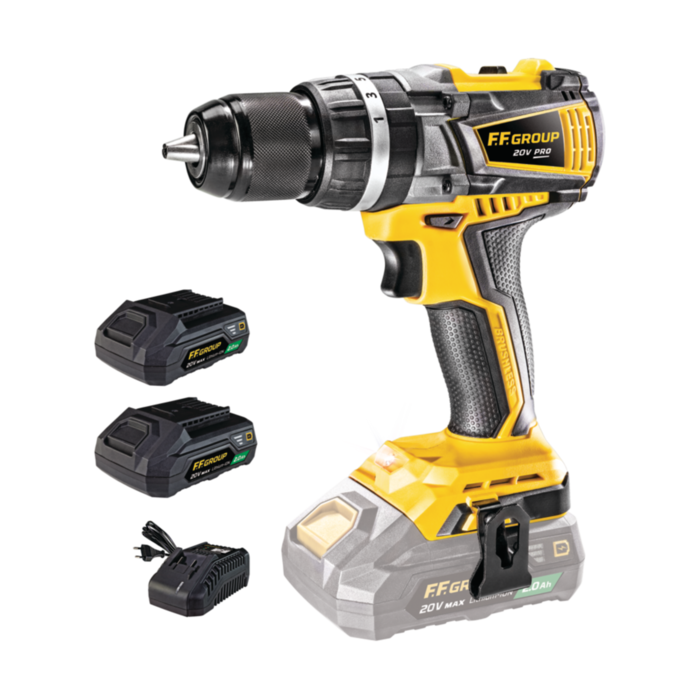 ΚΡΟΥΣΤΙΚΟ ΔΡΑΠΑΝΟΚΑΤΣΑΒΙΔΟ ΜΠΑΤΑΡΙΑΣ CHD/60-BL 20V PRO FF Group