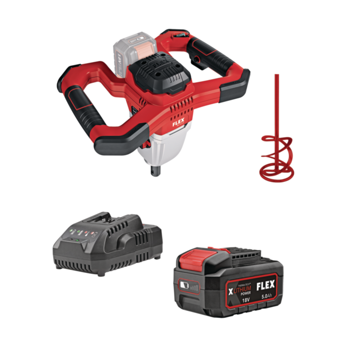 FLEX ΑΝΑΔΕΥΤΗΡΑΣ ΜΠΑΤΑΡΙΑΣ MXE 18.0 EC + HP2 120