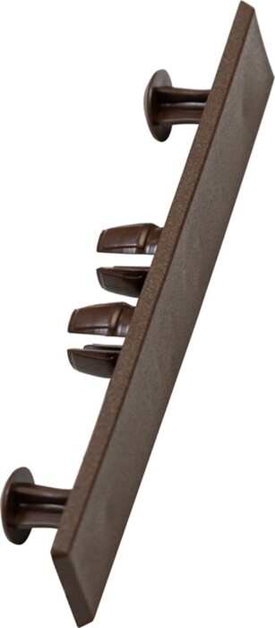 ΤΑΠΑ ΠΛΑΣΤΙΚΗ ΓΙΑ DECK ΔΑΠΕΔΟΥ PREMIUM   23mm 620110 WALNUT