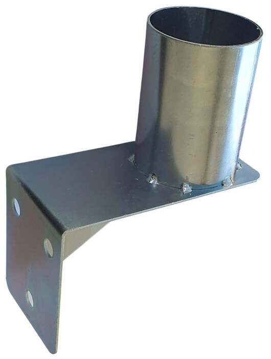 Base for Converting the External Mirror Support from Pipe Φ76 to Wall PARK-BAS-Φ76