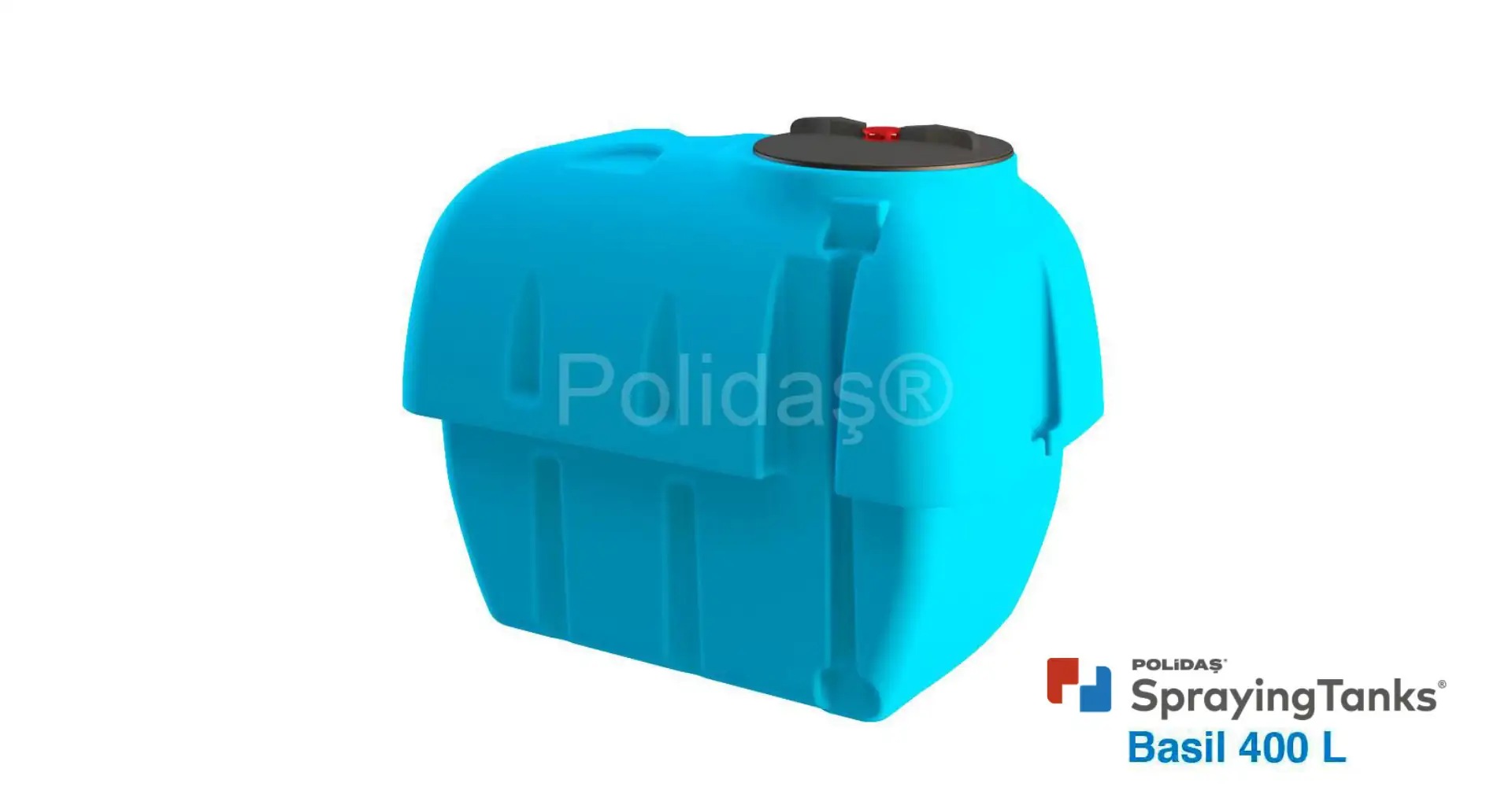 Αναρτόμενο δοχείο ψεκασμού Polidas Basil 400 Lt - Φωτογραφία 2