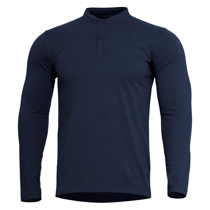 ROMEO 2.0 HENLEY SHIRT K09016-2.0-05MB-Midnight Blue