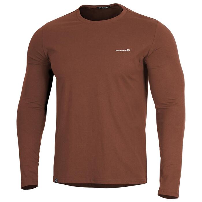AGERON 2.0 LONG ARM SHIRT K09029-2.0-74-Maroon Red