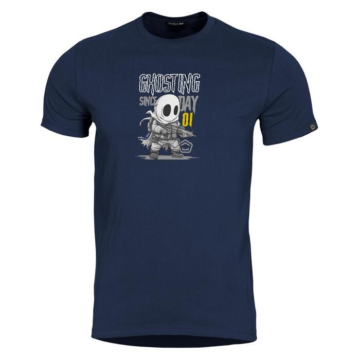 GHOSTING T-SHIRT K09053-05MB-Midnight Blue