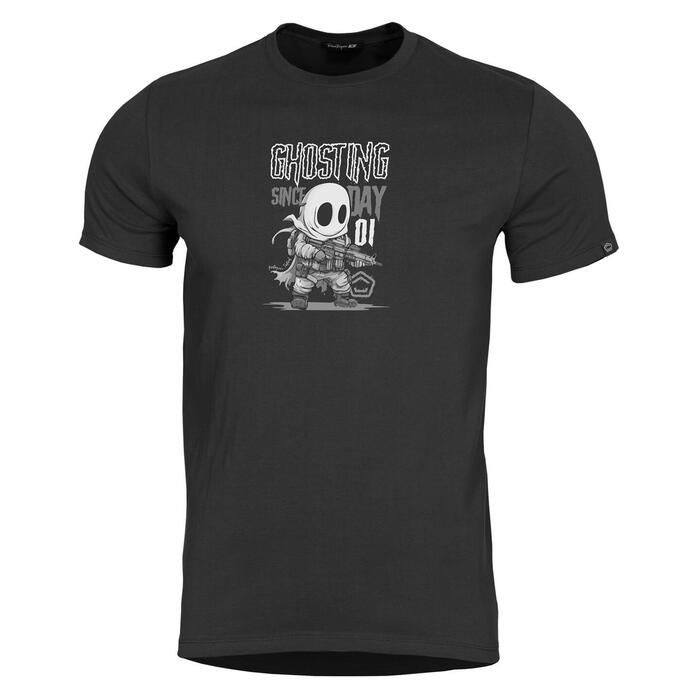 GHOSTING T-SHIRT K09053-01-Black