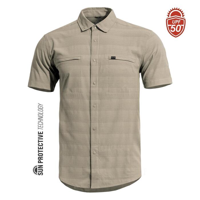 RIPPLE SHIRT K02028-04-Khaki