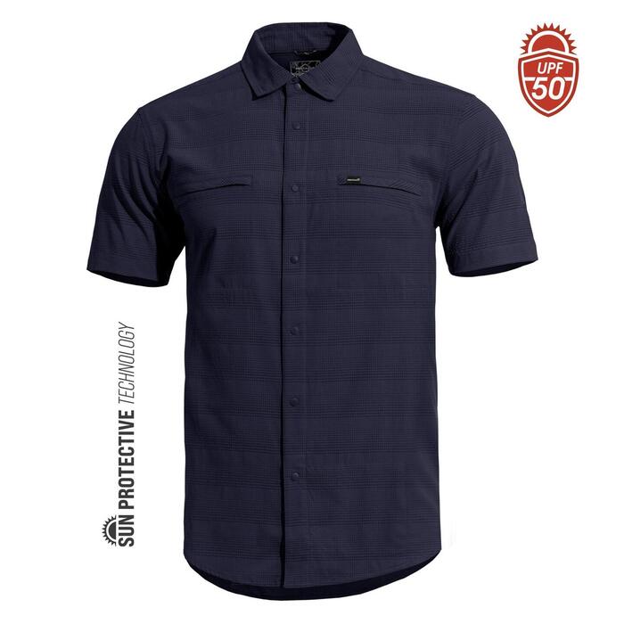 RIPPLE SHIRT K02028-05MB-Midnight Blue
