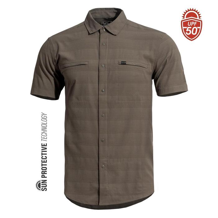 RIPPLE SHIRT K02028-06RG-Ranger Green