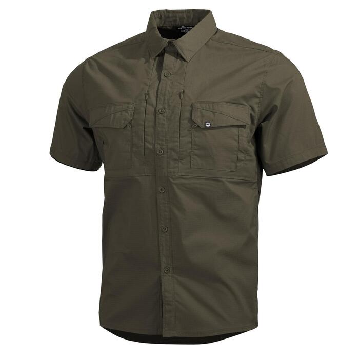 PLATO SHIRT SHORT K02019-SH-06RG-Ranger Green PLATO SHIRT SHORT K02019-SH-06RG-Ranger Green