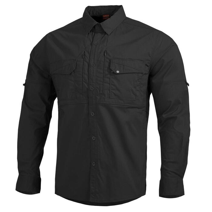 PLATO SHIRT K02019-01-Black PLATO SHIRT K02019-01-Black