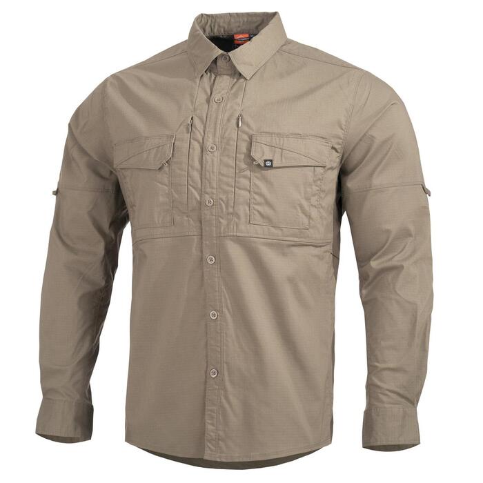 PLATO SHIRT K02019-04-Khaki PLATO SHIRT K02019-04-Khaki
