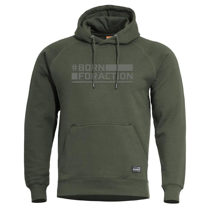 PHAETON HOOD SWEATER | K09021-BA-06CG-Camo Green
