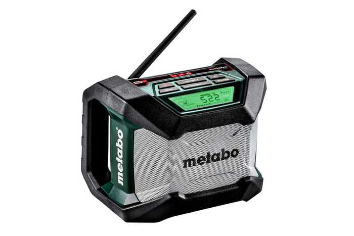 Metabo 18 Volt Εργοταξιακό Ραδιόφωνο Μπαταρίας R 12-18 BT Metabo 18 Volt Εργοταξιακό Ραδιόφωνο Μπαταρίας R 12-18 BT