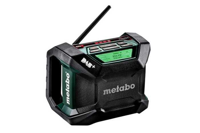 Metabo 18 Volt Εργοταξιακό Ραδιόφωνο Μπαταρίας R 12-18 DAB+ BT Metabo 18 Volt Εργοταξιακό Ραδιόφωνο Μπαταρίας R 12-18 DAB+ BT
