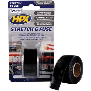 Stretch and fuse  μαύρη μονωτική ταινία 25mmx3m SZ2503
