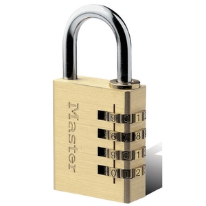 Λουκέτο μπρούτζινο 40mm με συνδυασμό, MASTERLOCK 604EURD