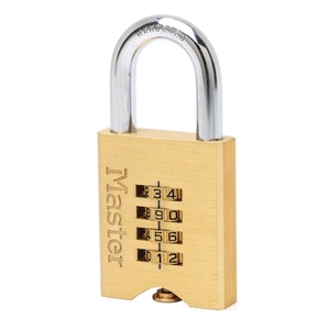Λουκέτο μπρούτζινο 50mm με συνδυασμό, MASTERLOCK 651EURD
