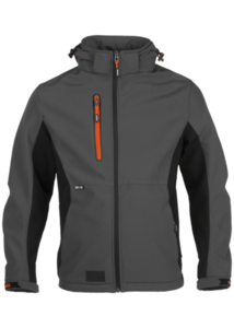 ΜΠΟΥΦΑΝ SOFTSHELL TRYSTAN ΑΝΘΡΑΚΙ/ΜΑΥΡΟ 23MJC1903AN