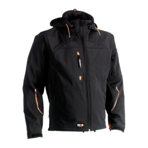 POSEIDON SOFTSHELL JACKET BLACK S 23MJC0902BK-S