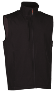 MALUS SOFTSHELL BODYWARMER BLACK L 21MBW2001BK-L