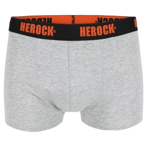 GORIK BOXER SHORTS BLACK/ORANGE/GREY MELANGE S/M 23MUN2101MX-S/M Φωτογραφία 3