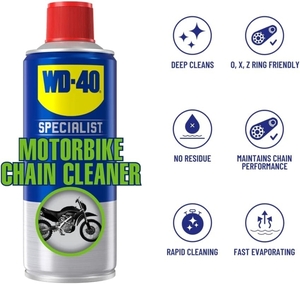 WD-40 Specialist Motorbike Καθαριστικό Αλυσίδας 400ml 39138/46NBA Φωτογραφία 4