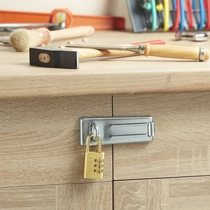 Λουκέτο μπρούτζινο 30mm με συνδυασμό, MASTERLOCK 630EURD Φωτογραφία 3