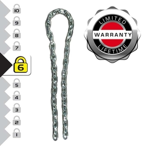 Steel chain with vinyl cover 1.50m Φ6mm 8012EURD Photo 4