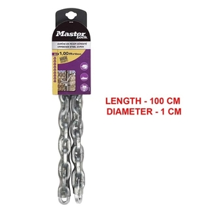 Steel chain with vinyl cover 1.00m Φ10mm 8019EURD Photo 3