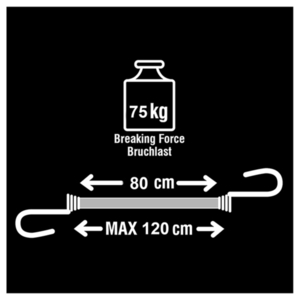 X-foot of high resistance with double steel hook 3034EURDAT Photo 5
