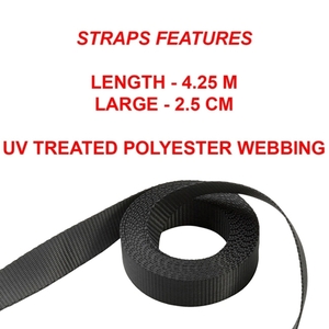 Set of 2 straps with ratchet & hook S 3066EURDAT Photo 3