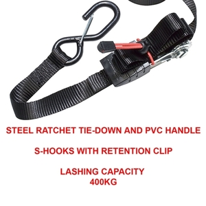 Set of 2 straps with ratchet & hook S 3066EURDAT Photo 4