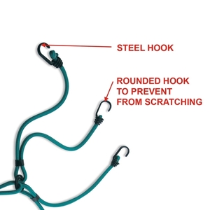 6-prong x-foot with double hook 3105EURDAT Photo 2