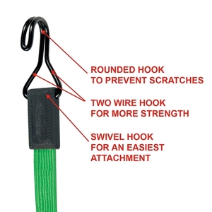 Octopus flat green with double hook 3225EURDAT Photo 4