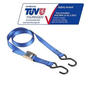 Set of 2 straps 2m with buckle and hook S MASTER ECO 4368EURDAT Photo 6