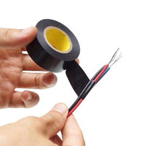 Electrical cable insulation tape 19mmx10m black IB1910 Photo 2