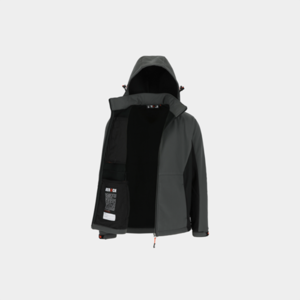 ΜΠΟΥΦΑΝ SOFTSHELL TRYSTAN ΑΝΘΡΑΚΙ/ΜΑΥΡΟ 23MJC1903AN Φωτογραφία 3