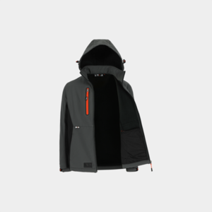 ΜΠΟΥΦΑΝ SOFTSHELL TRYSTAN ΑΝΘΡΑΚΙ/ΜΑΥΡΟ 23MJC1903AN Φωτογραφία 4
