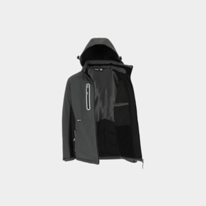 TARIS SOFTSHELL JACKET ANTHRACITE/BLACK S 23MJC2101101503 Φωτογραφία 4