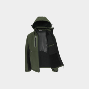 ΜΠΟΥΦΑΝ SOFTSHELL TARIS ΧΑΚΙ/ΜΑΥΡΟ 23MJC2101DK-S Φωτογραφία 3